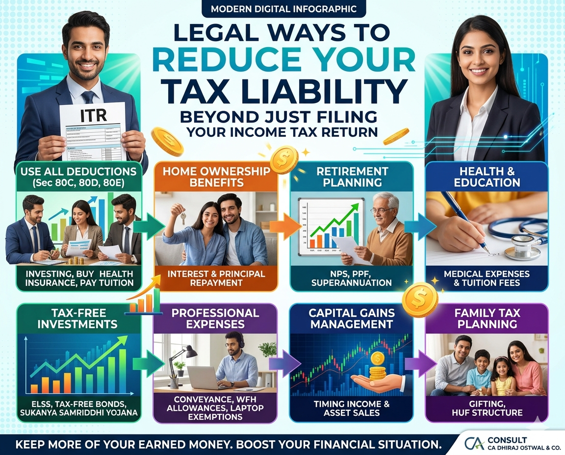 Beyond ITR: Tax-Saving Strategies That Many Professionals Overlook.